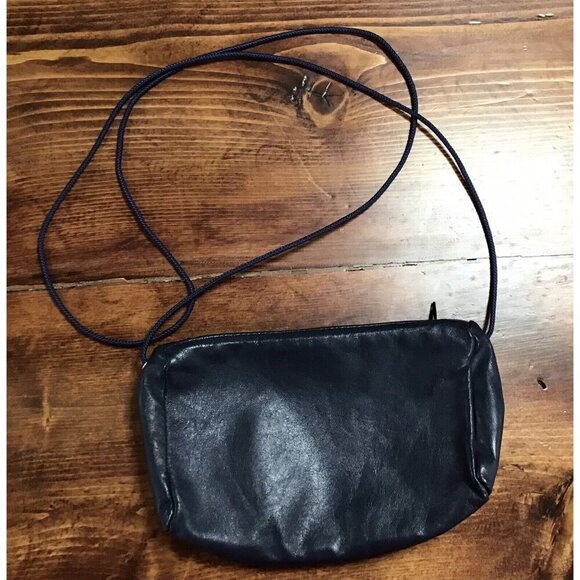 Vintage 70’s Navy Blue Purse - Picture 1 of 1